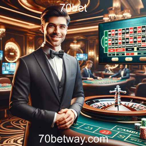 Experimente a Emoção do Cassino Ao Vivo na 70bet